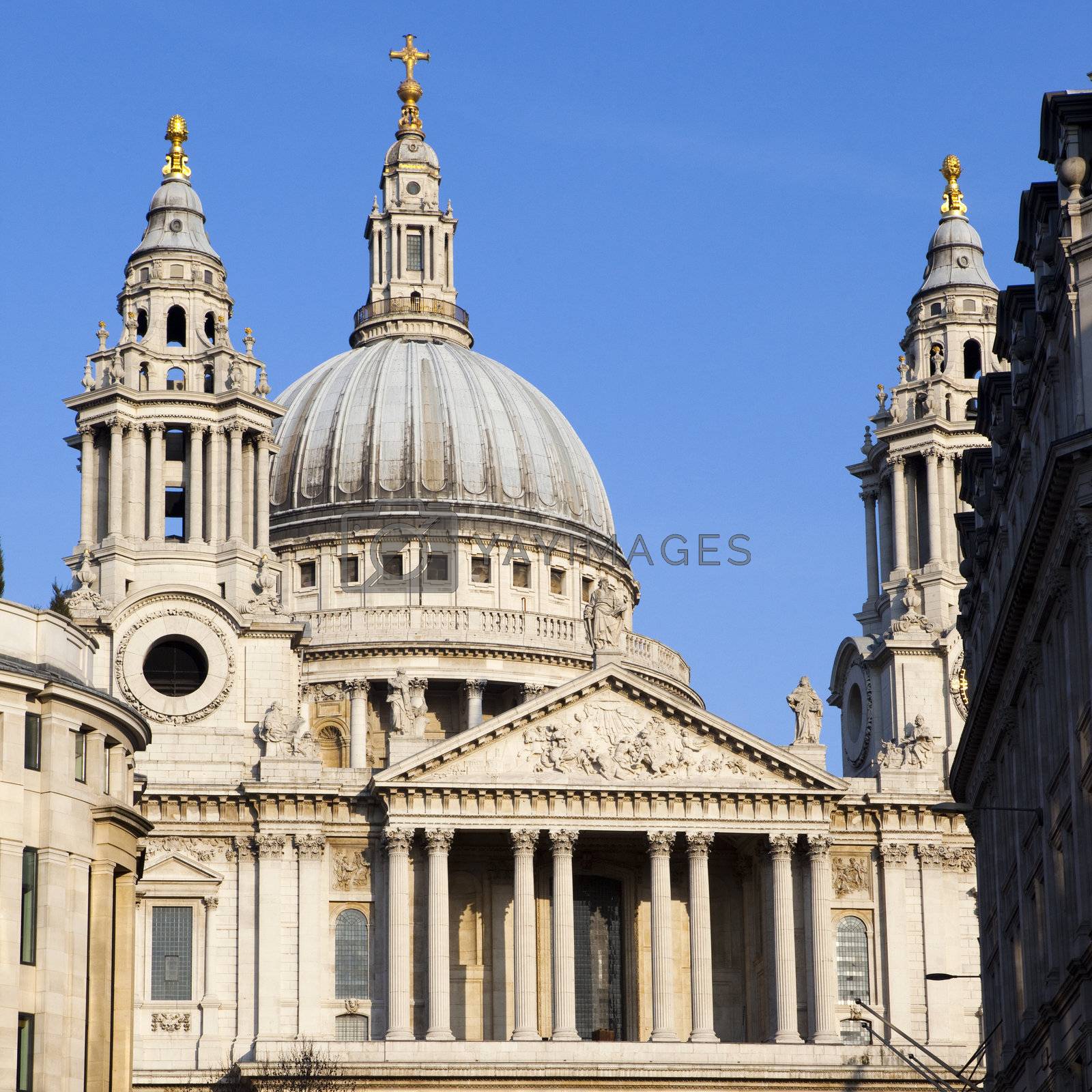 Royalty free image of St. Paul's Cathedral in London by chrisdorney