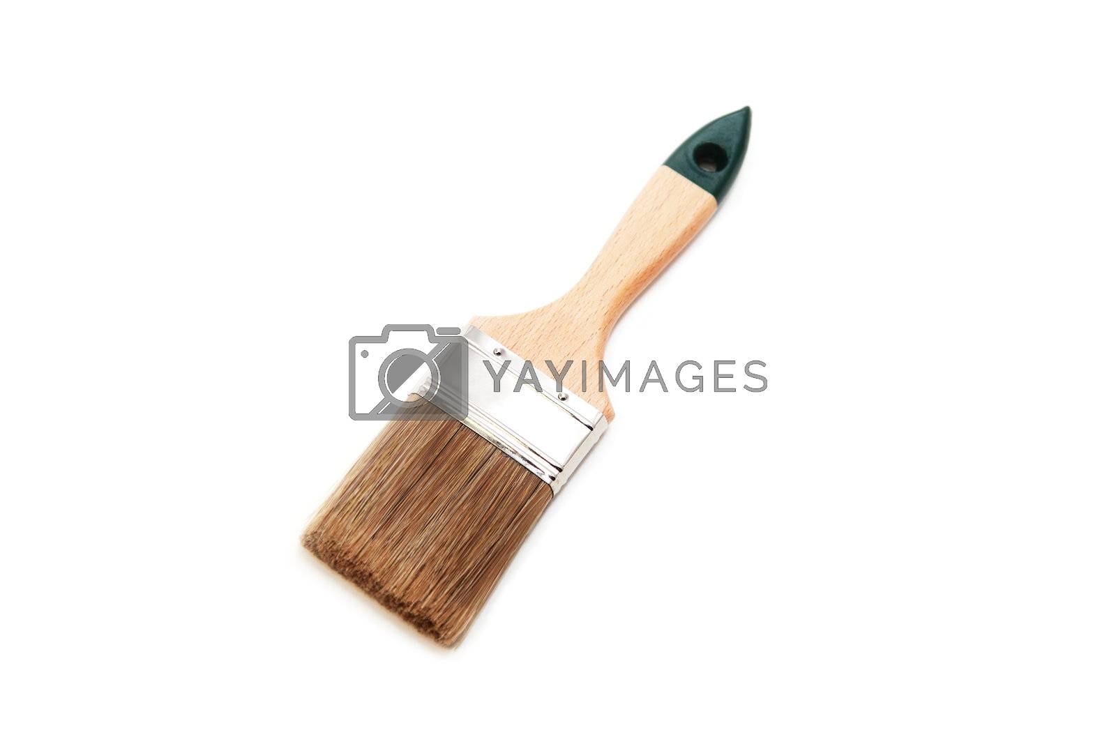 Royalty free image of wide brush by catolla