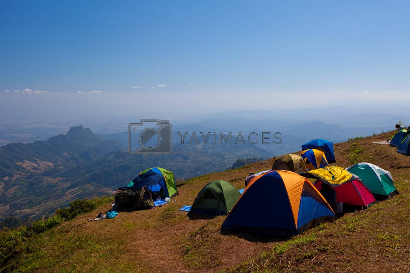 Royalty free image of Tourist tent by witthaya