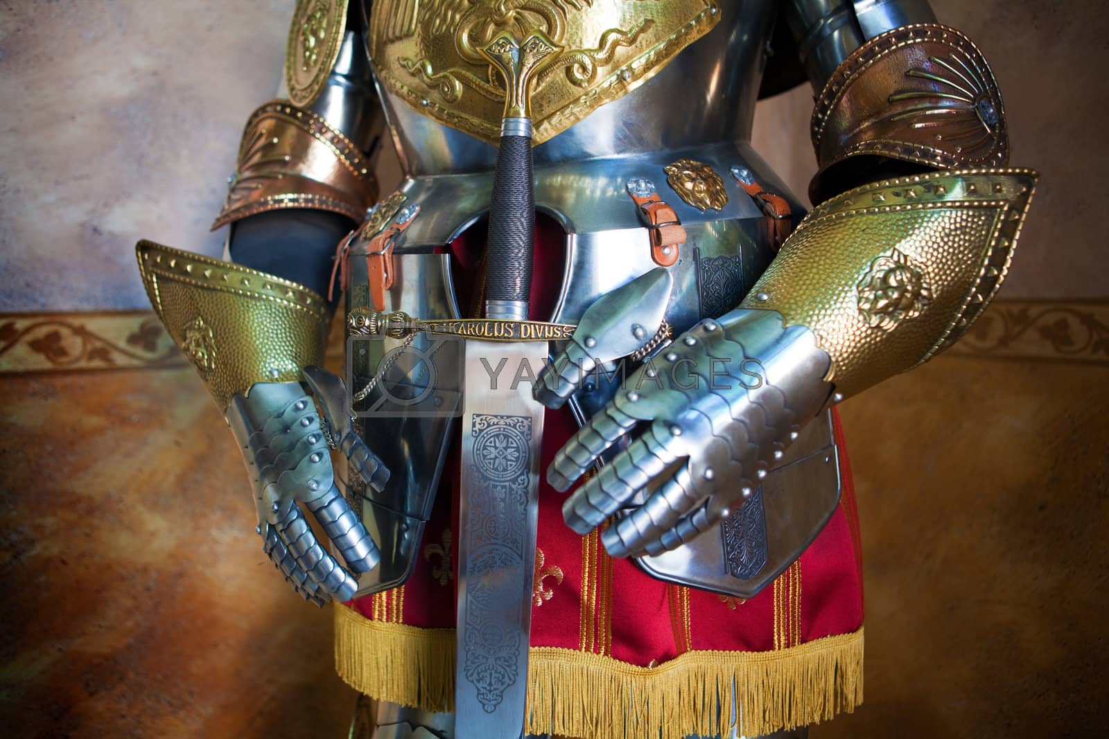 Royalty free image of medieval armor by carloscastilla