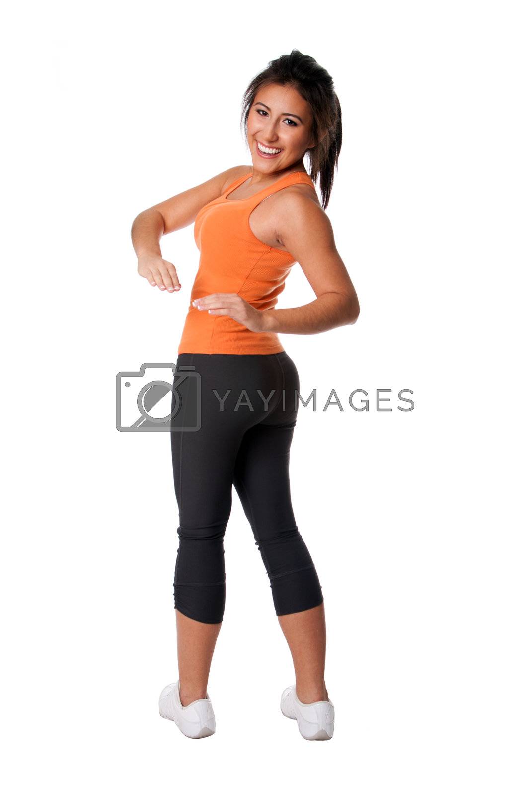 Royalty free image of Fitness exercise by phakimata