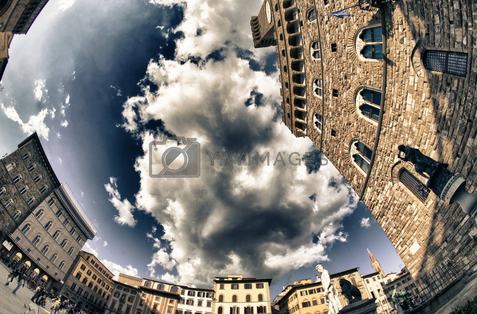 Royalty free image of Piazza della Signoria in Florence, Italy by jovannig