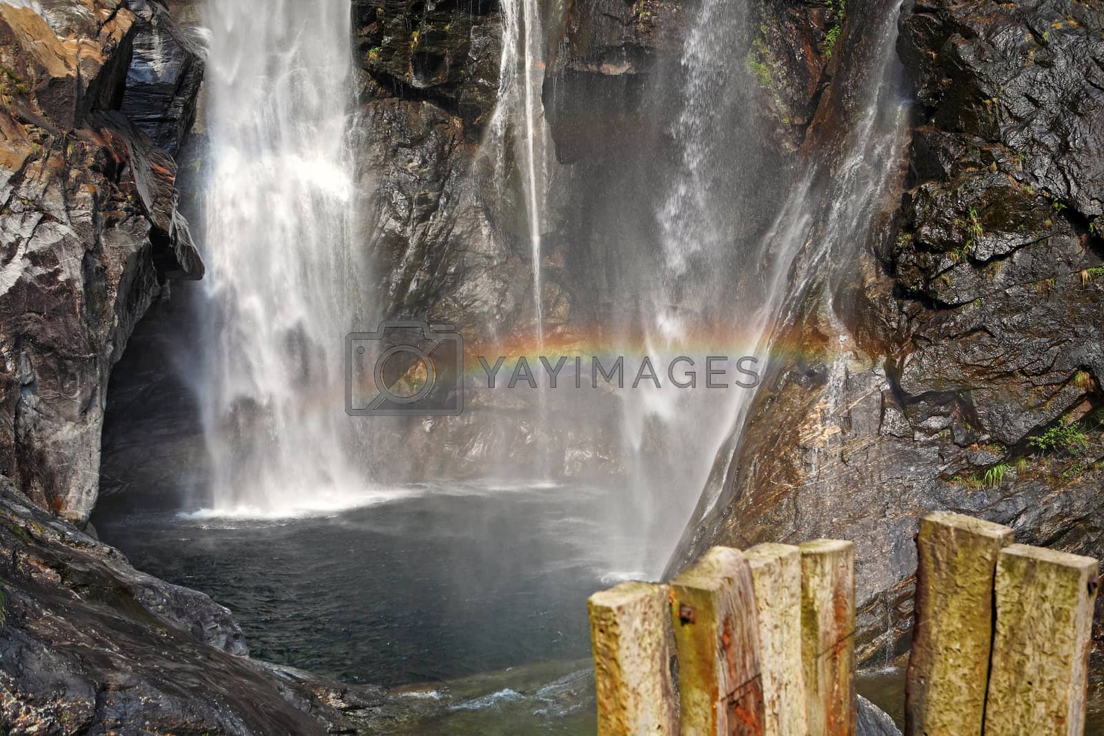 Royalty free image of Waterfall by pozitivstudija
