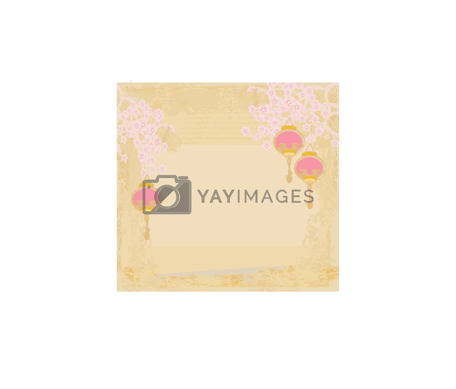 Royalty free image of Chinese New Year card by JackyBrown