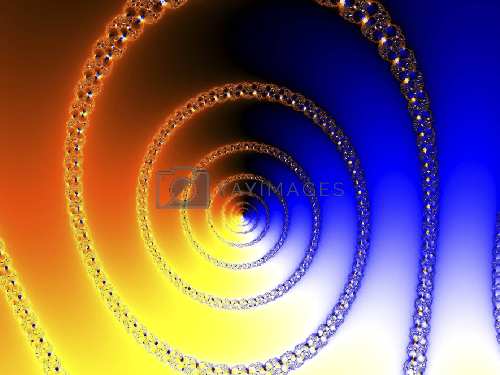 Royalty free image of fractal by 3quarks