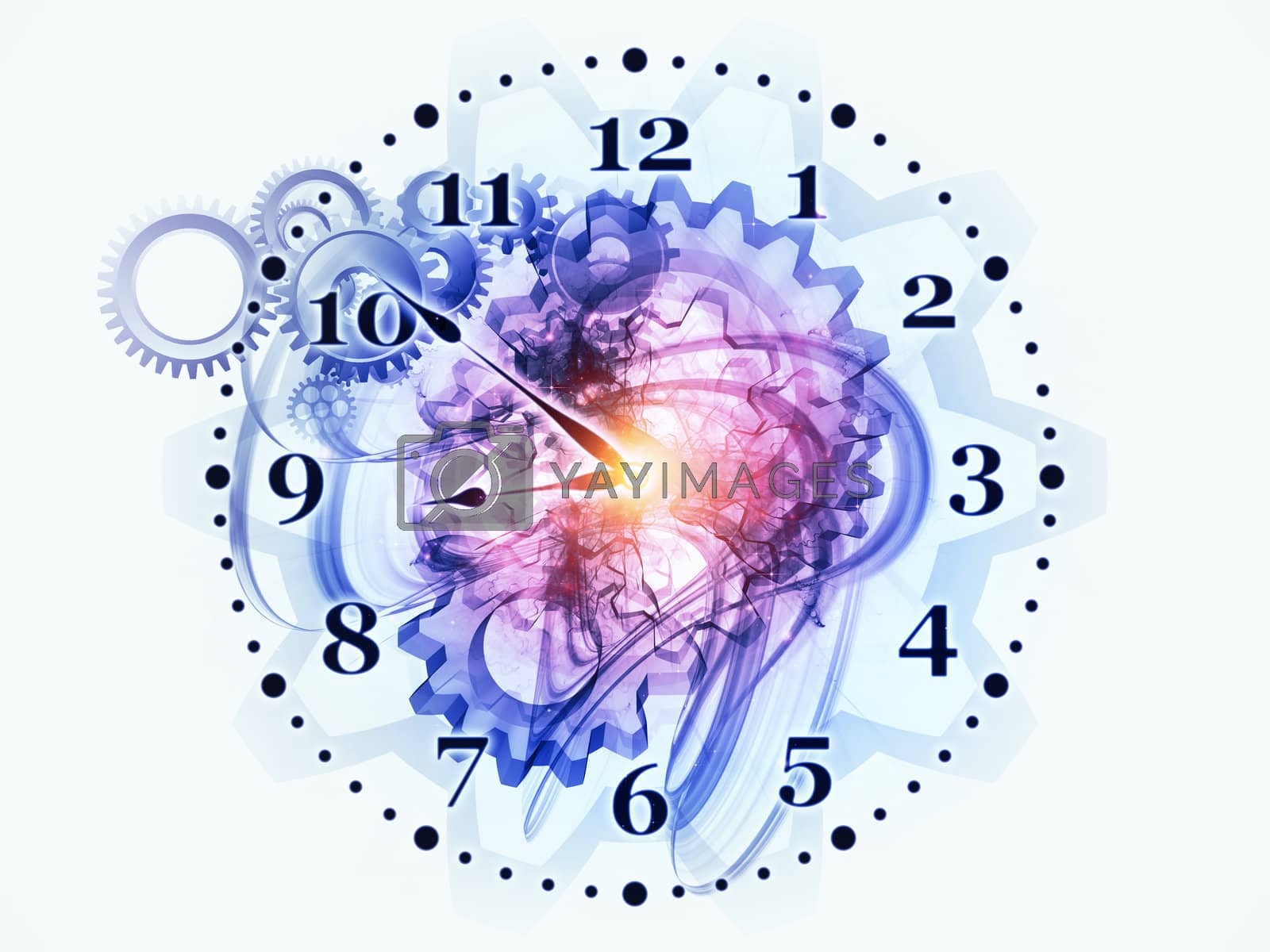 Royalty free image of Clock dynamic by agsandrew