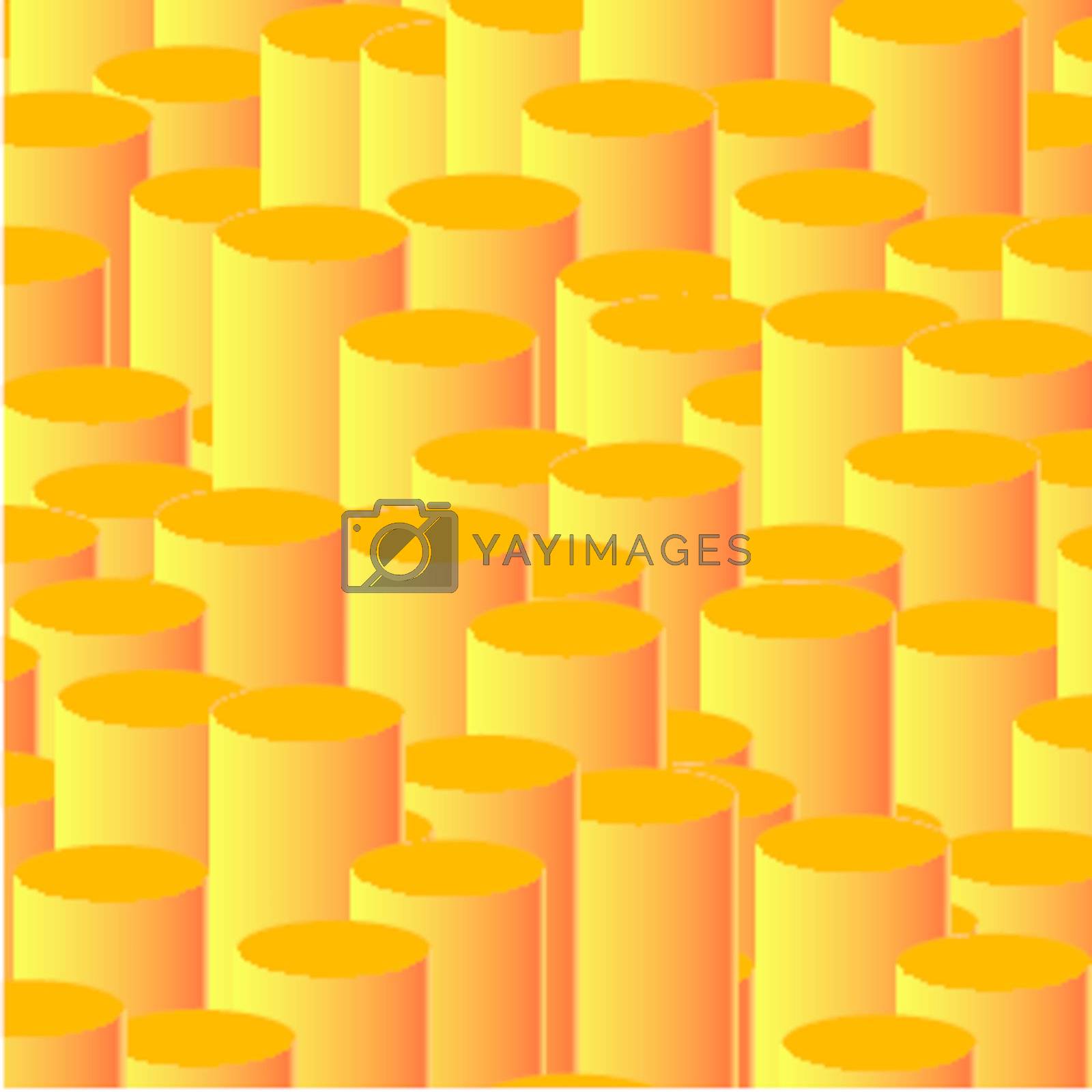 Royalty free image of Column chart - abstract vector background by pzaxe