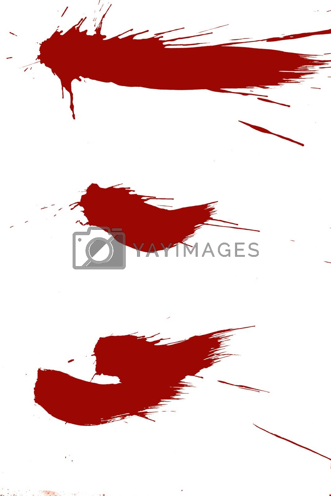 Royalty free image of grunge ink by Yellowj