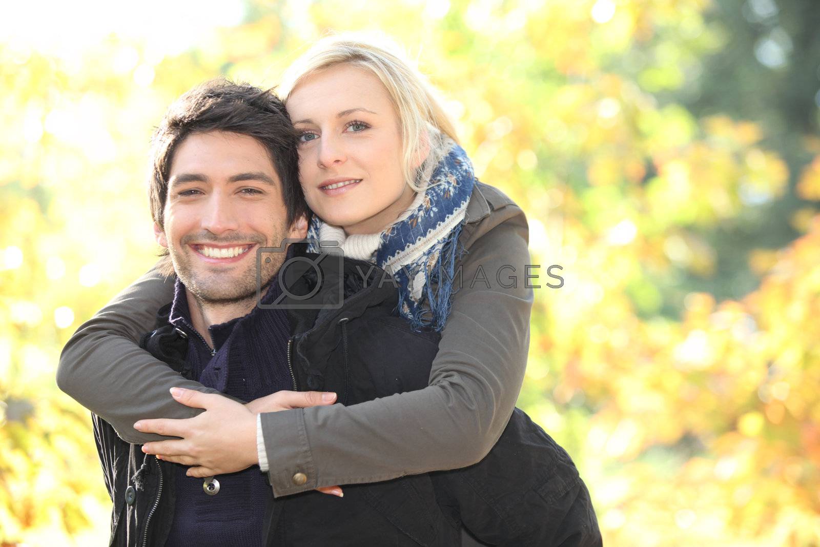 Royalty free image of Happy couple by phovoir