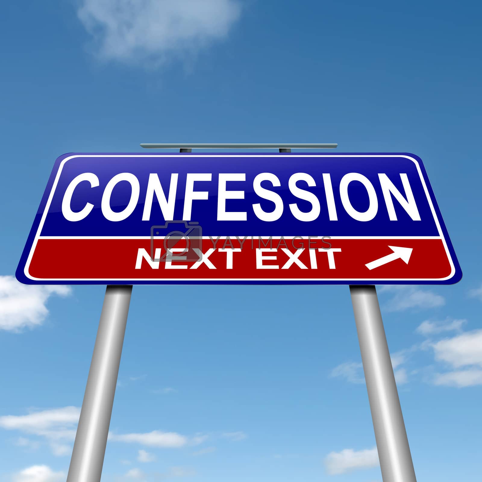 Royalty free image of Confession concept. by 72soul