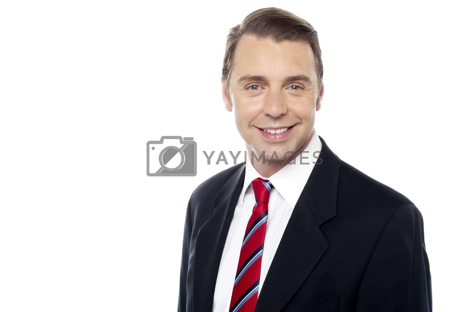 Royalty free image of Smiling portrait of successful business enterprise by stockyimages