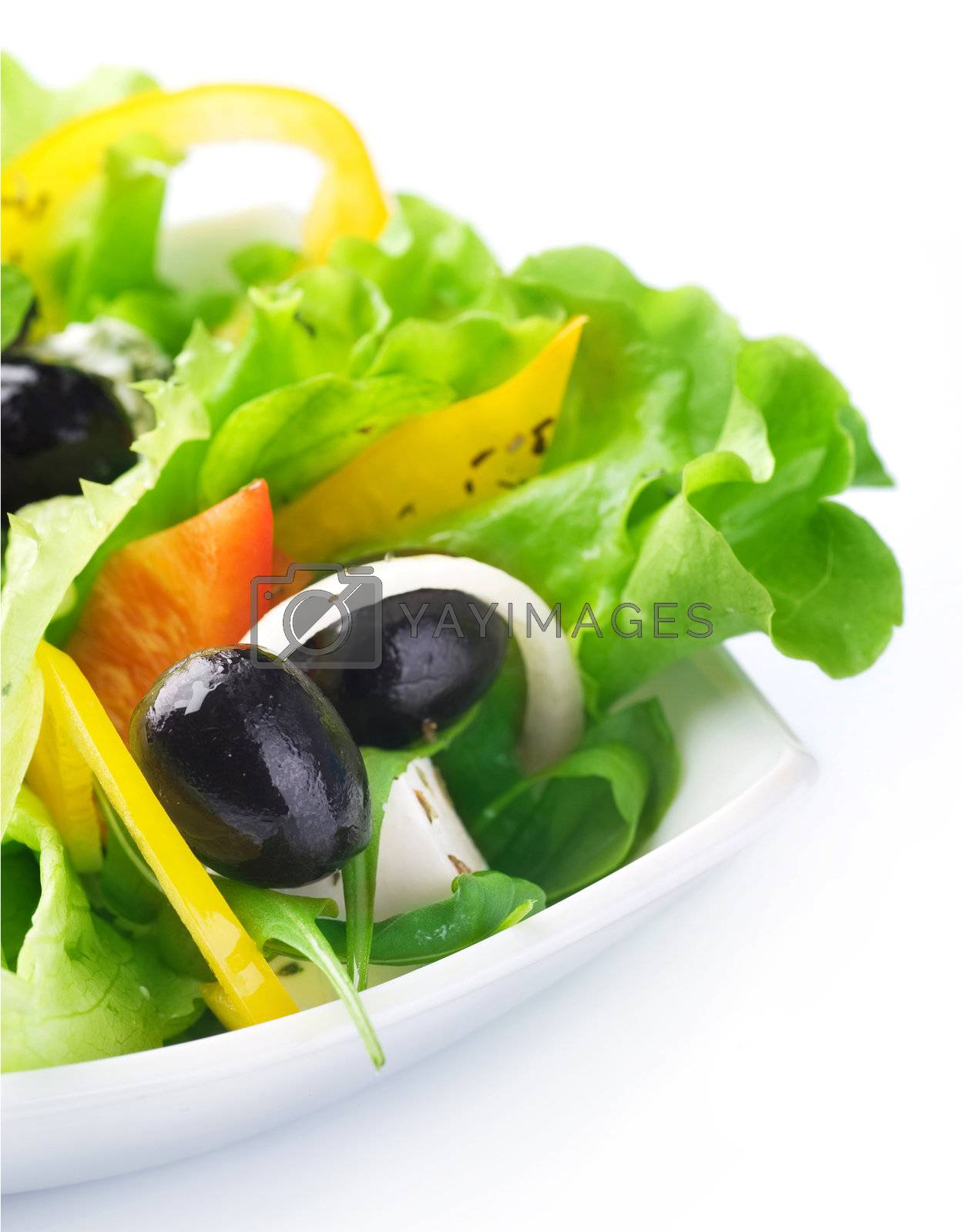 Royalty free image of Salad. Healthy eating concept by SubbotinaA
