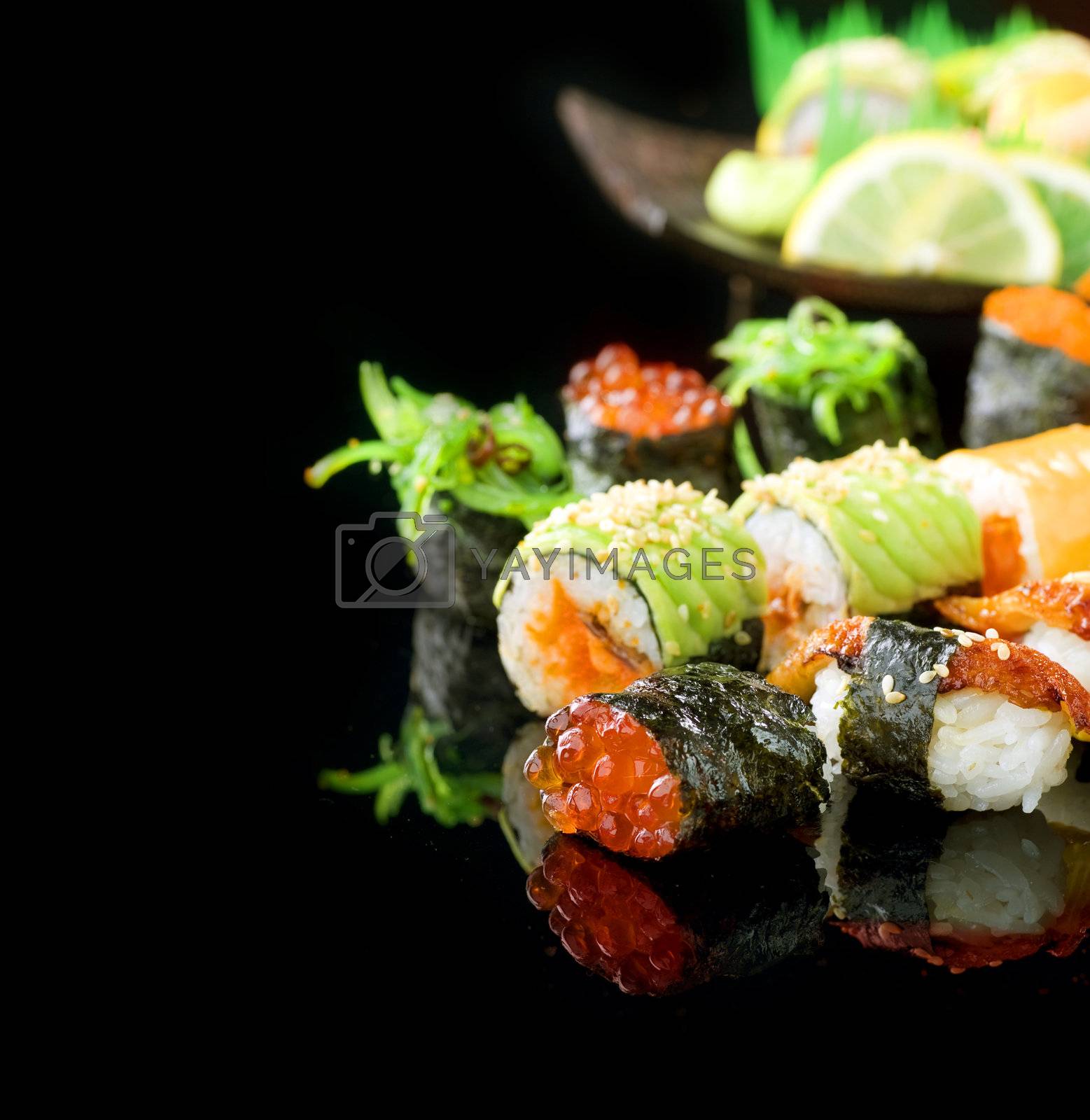 Royalty free image of Sushi set by SubbotinaA