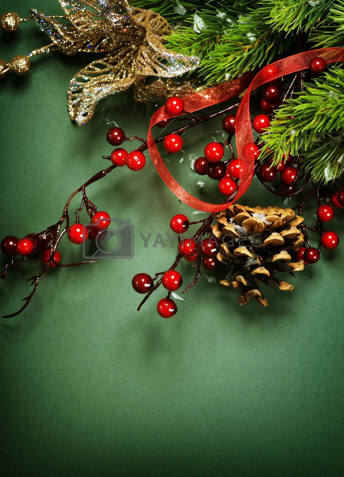 Royalty free image of Christmas background by SubbotinaA