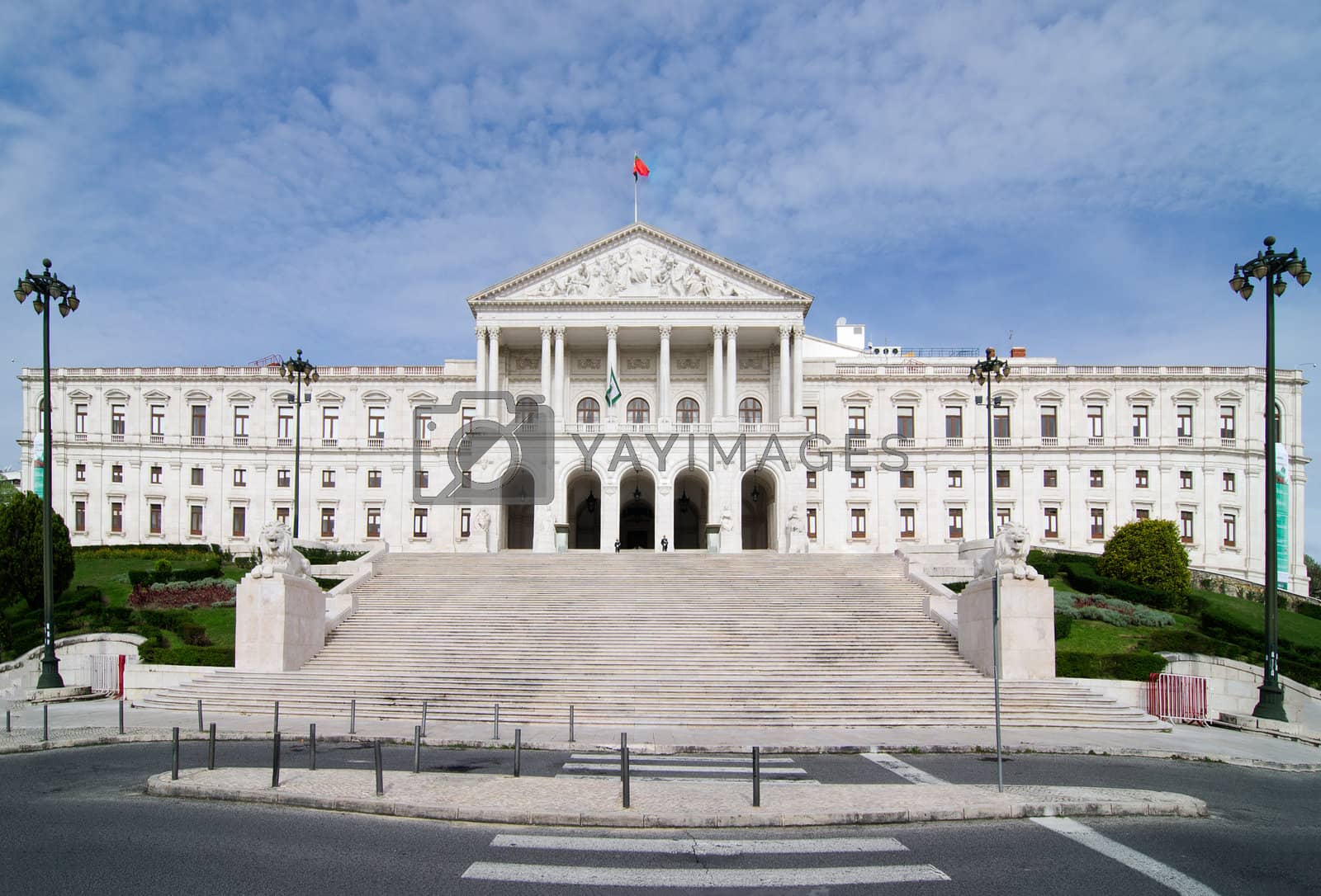 Royalty free image of The parliament of Portugal by homydesign