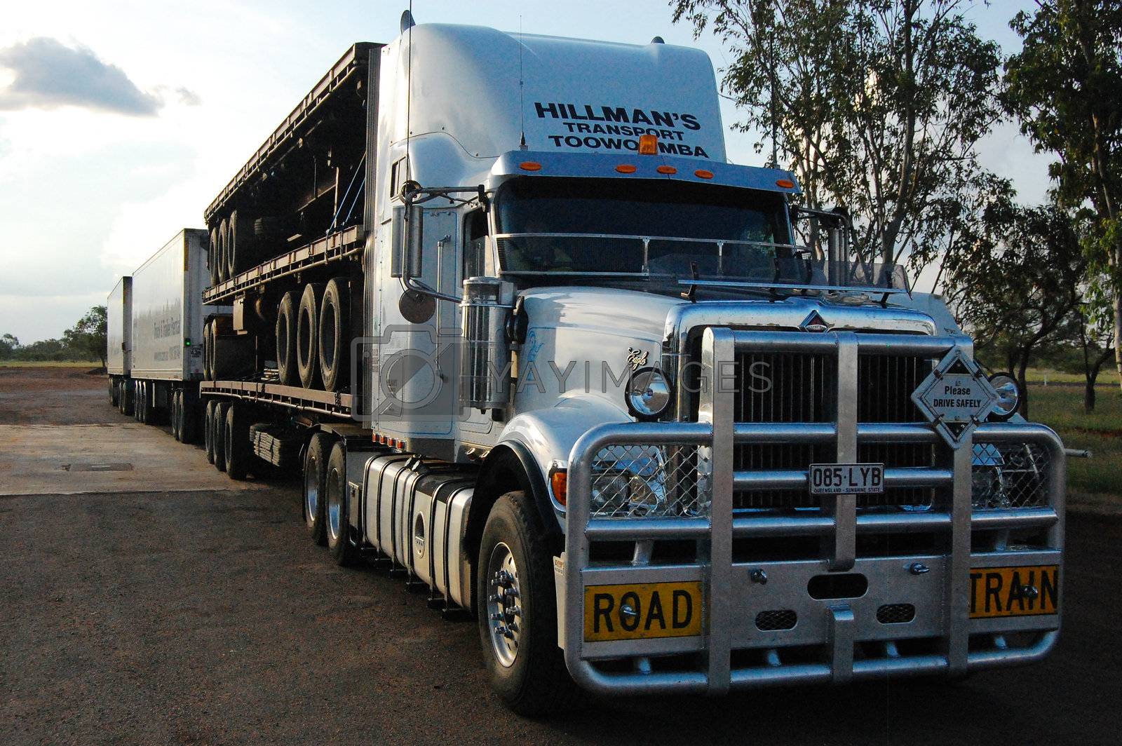 Royalty free image of Road train by danemo