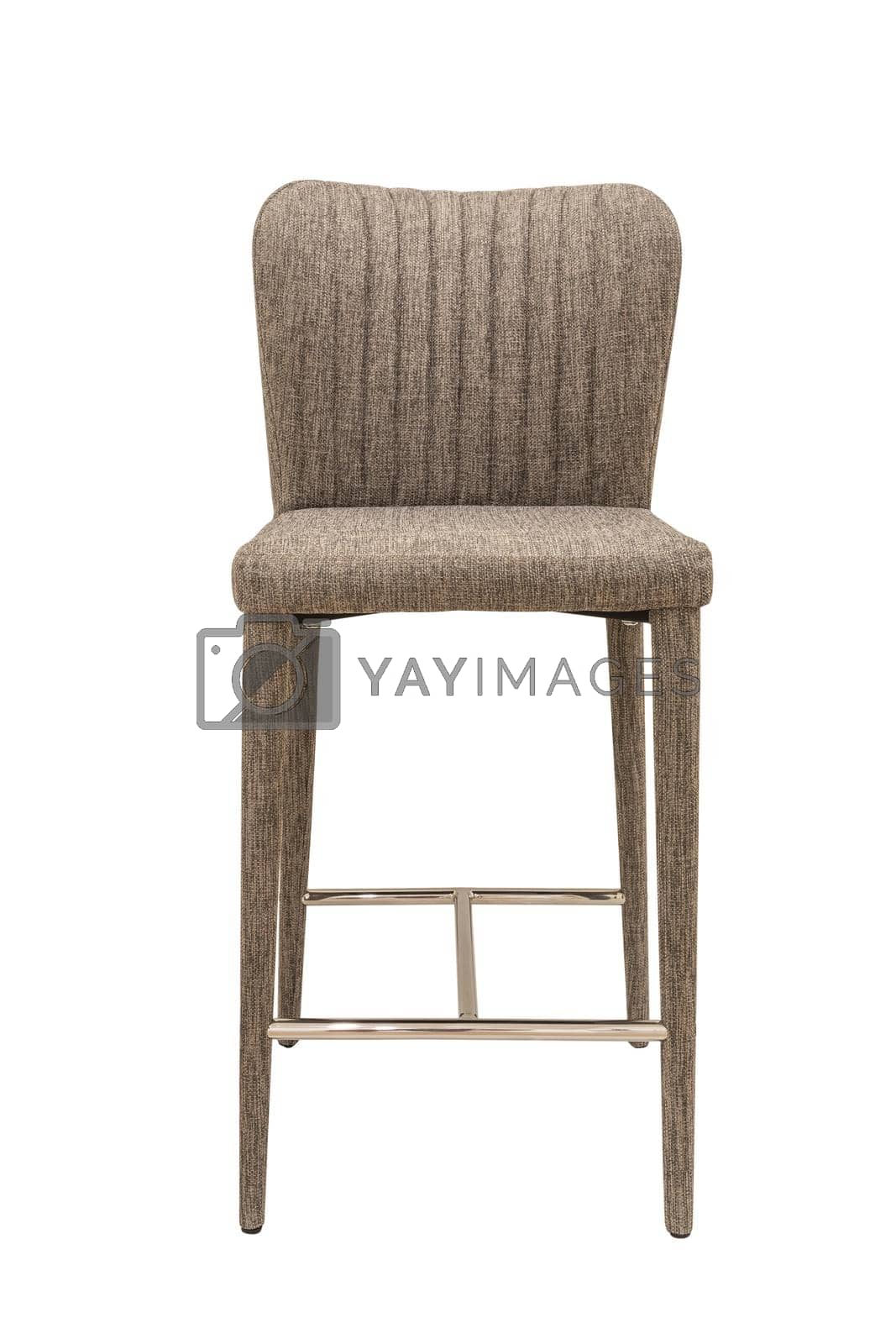 Royalty free image of Tall gray bar stool by Mariakray