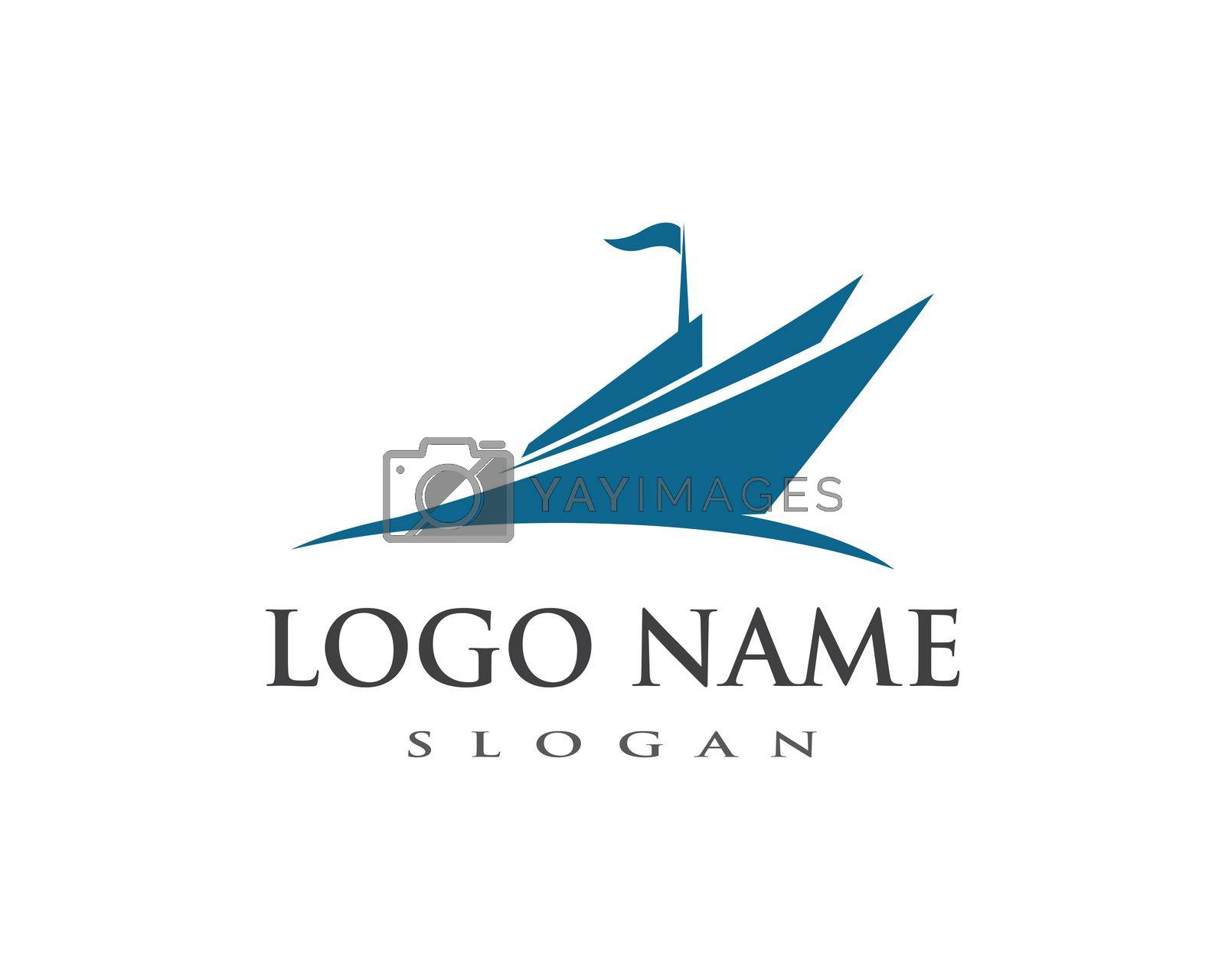 Royalty free image of cruise ship Logo Template by awk