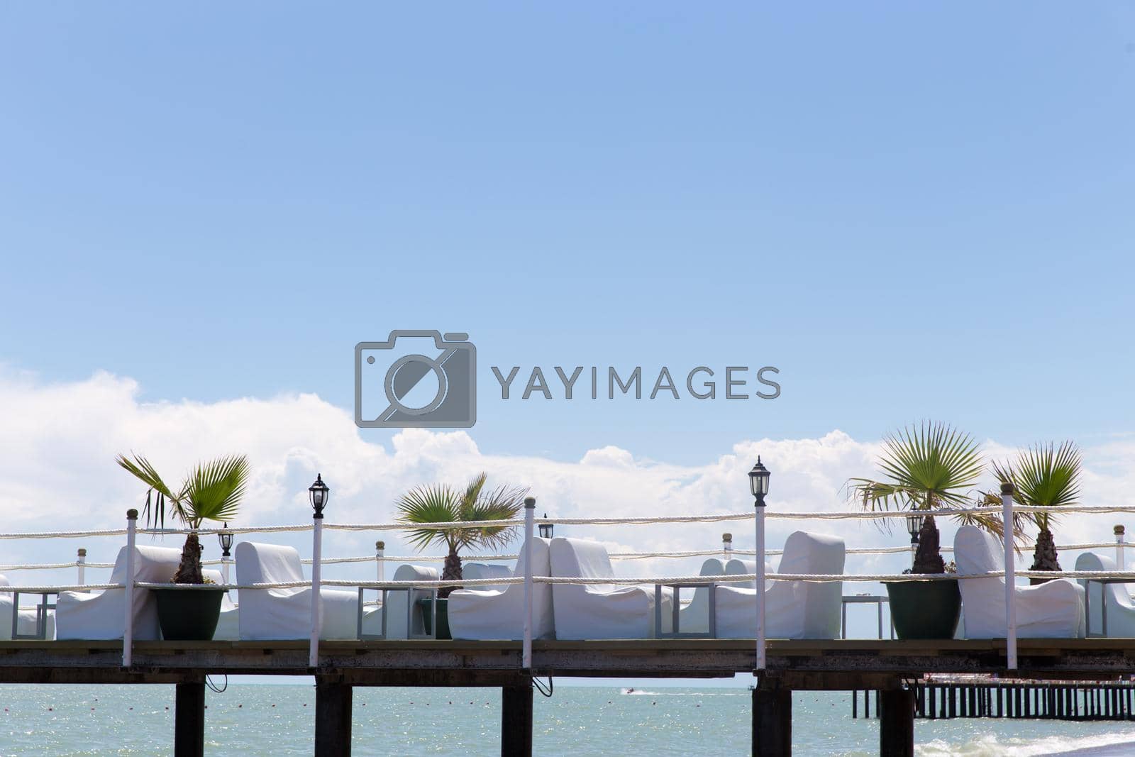 Royalty free image of Pier by Mariakray
