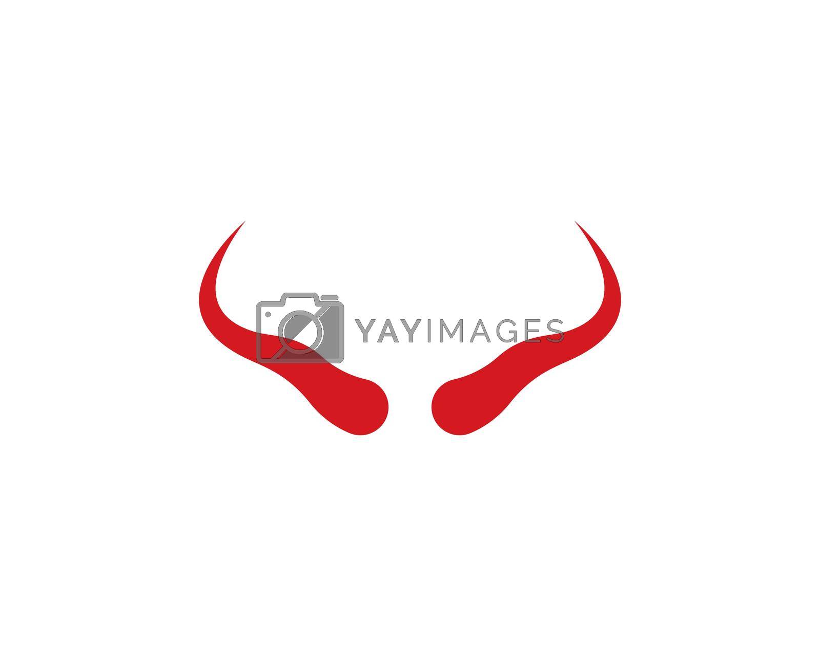 Royalty free image of Horn Taurus Logo Template by awk
