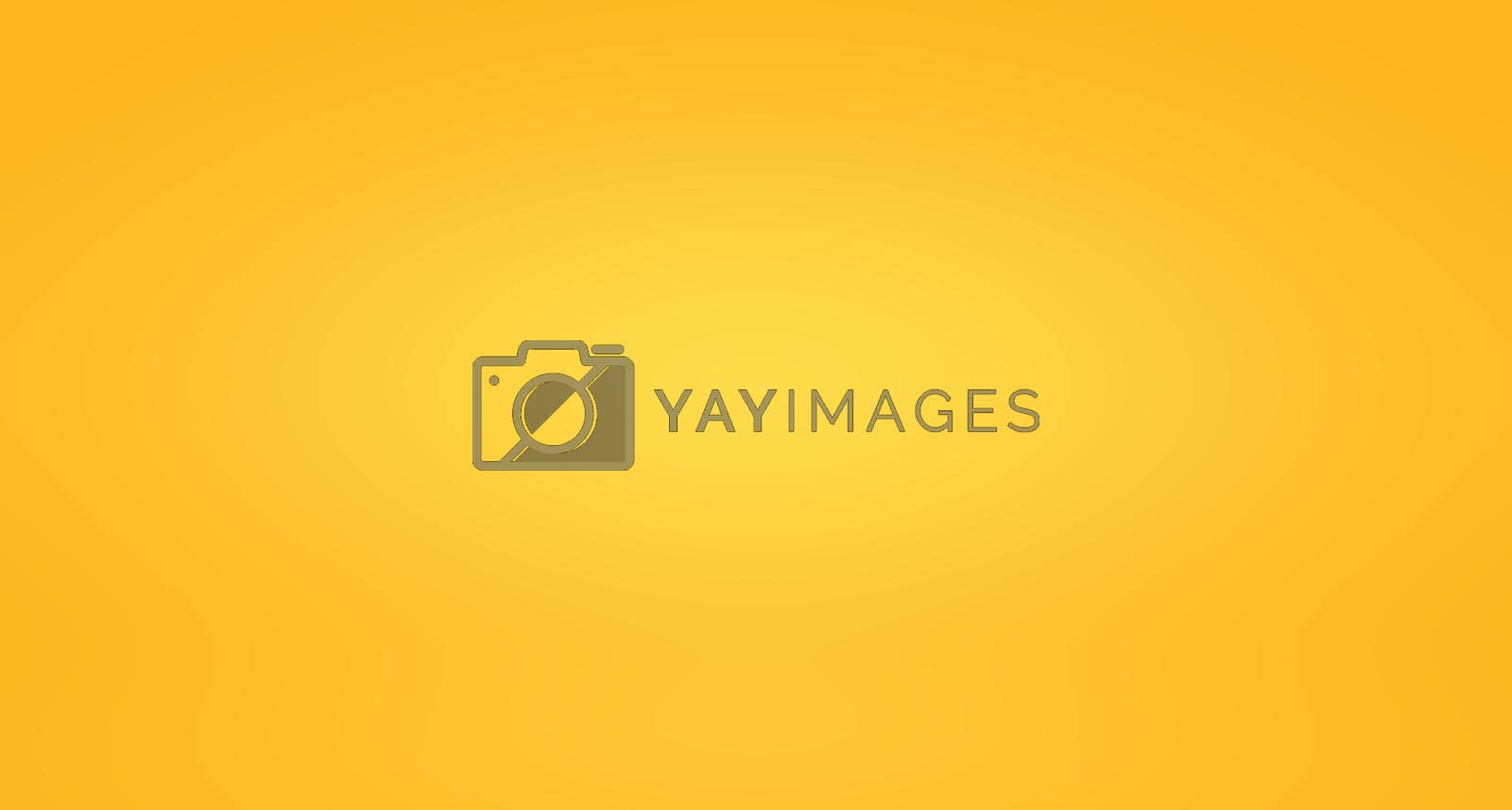 Royalty free image of Magic abstract soft colors of shining yellow gradient studio background. by Benzoix