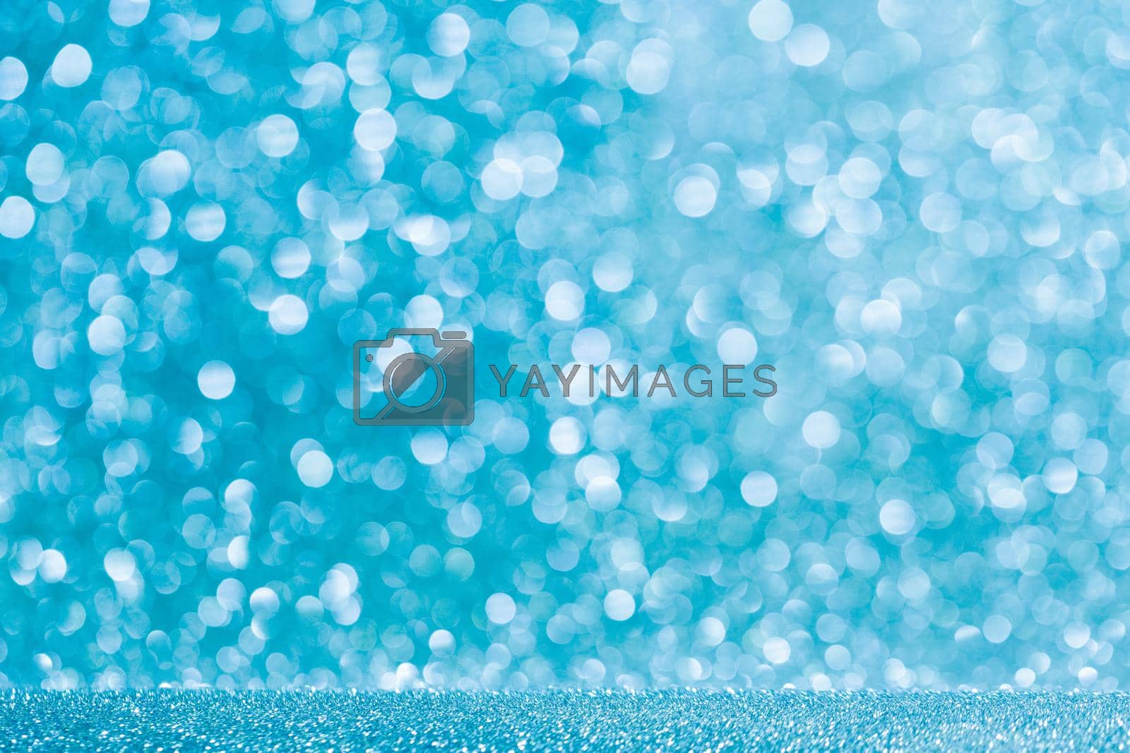 Royalty free image of Lights on blue background by Yellowj