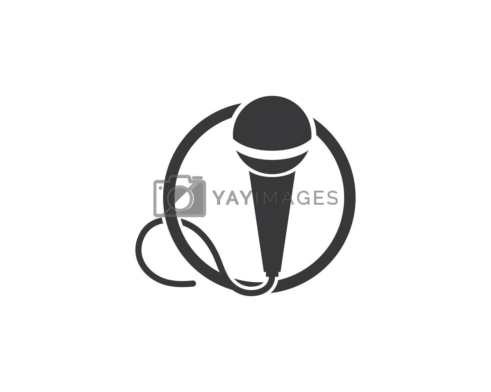 Royalty free image of microphone icon  by awk