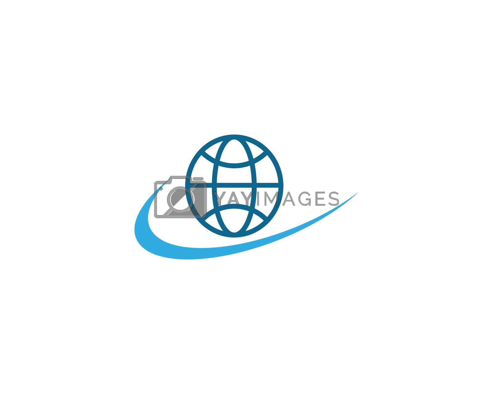 Royalty free image of globe ilustration logo vector by awk