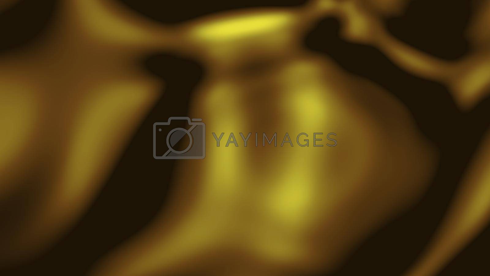 Golden abstract background. texture folded pattern
