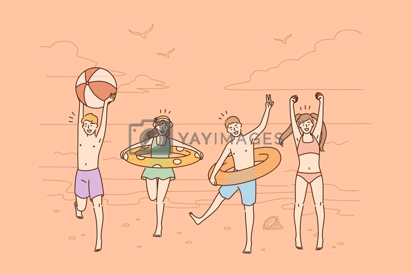Royalty free image of Summer vacations and activities concept by VECTORIUM