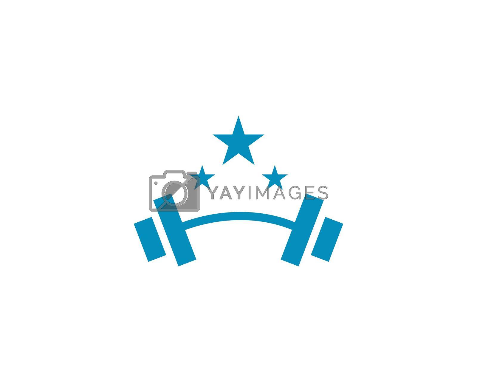 Royalty free image of Gym logo vector by awk