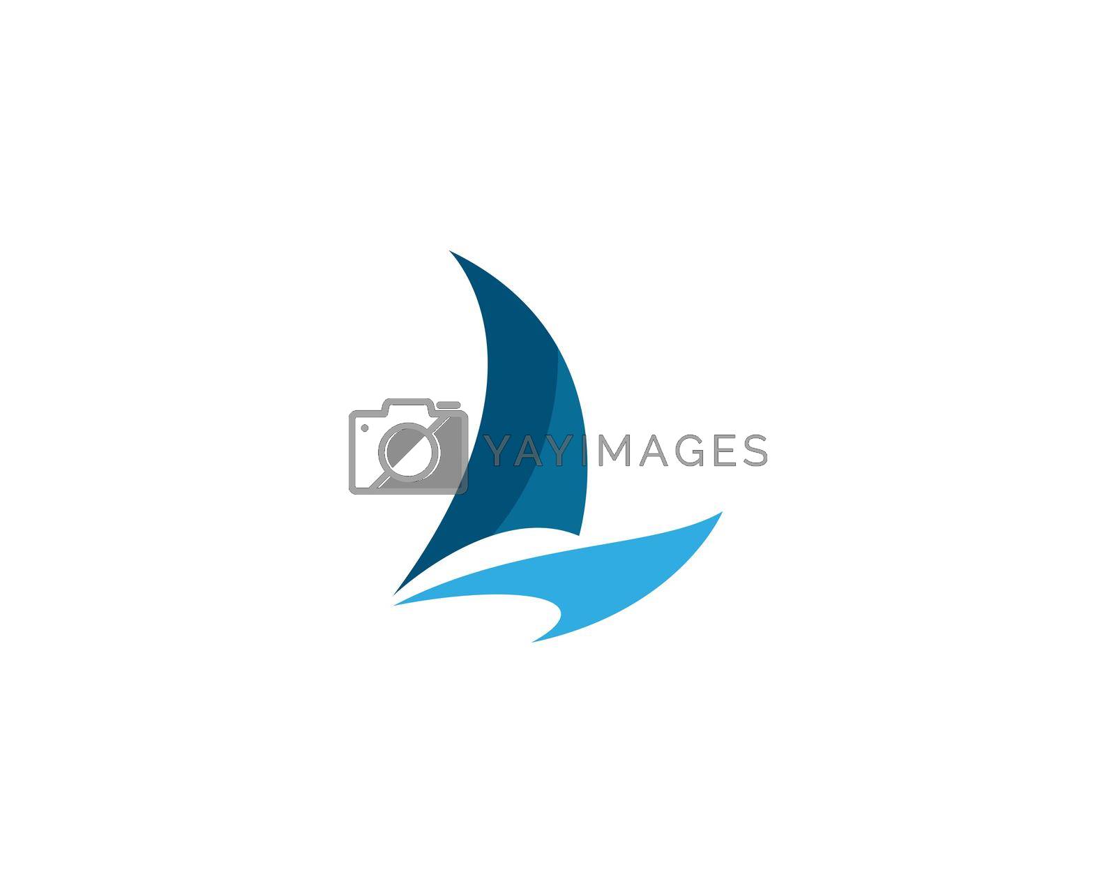 Royalty free image of Sailing boat logo by awk