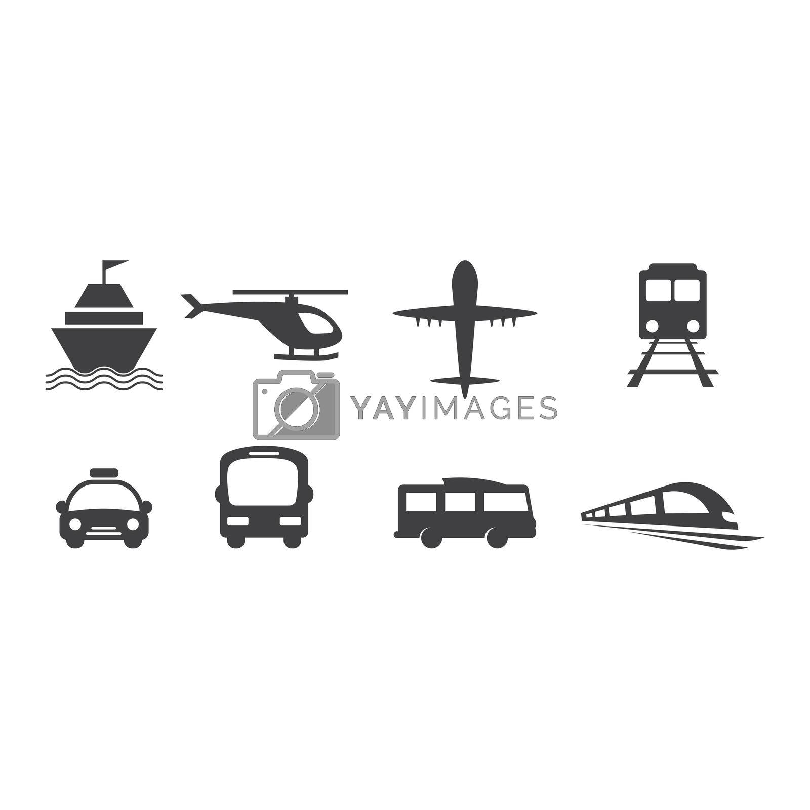 Transportation icon vector illustration design