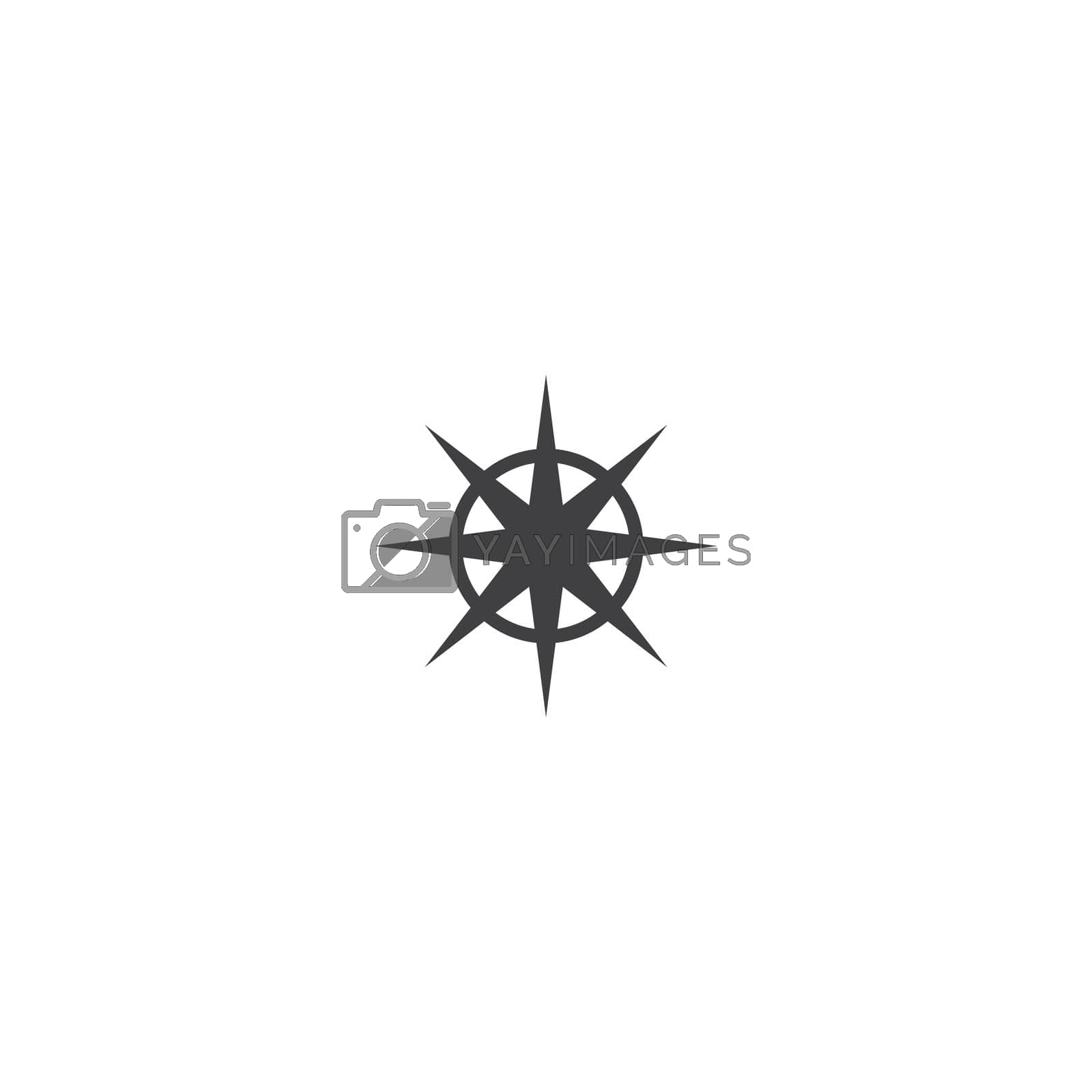 Royalty free image of Compass Logo by awk