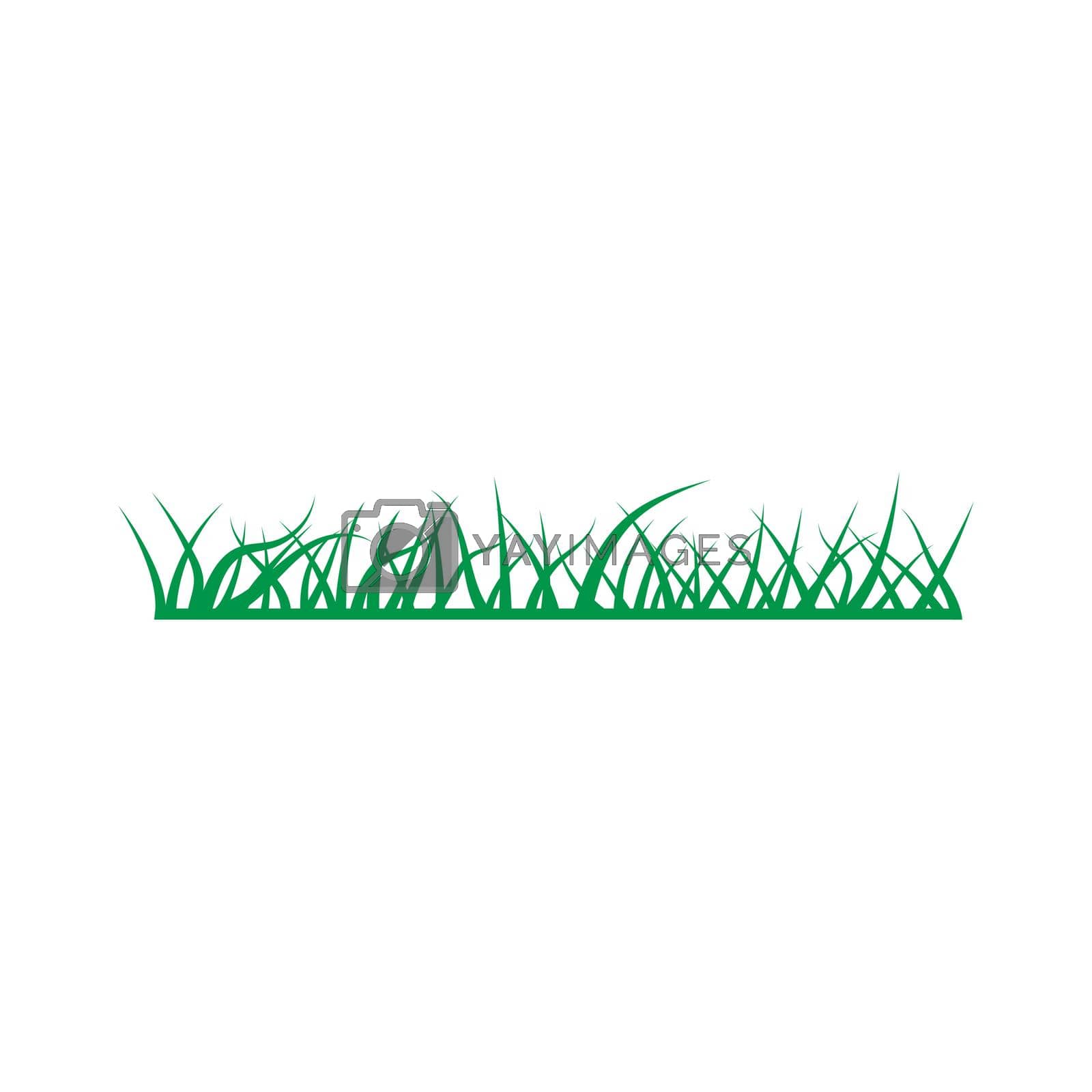 Royalty free image of Grass ilustration logo by awk