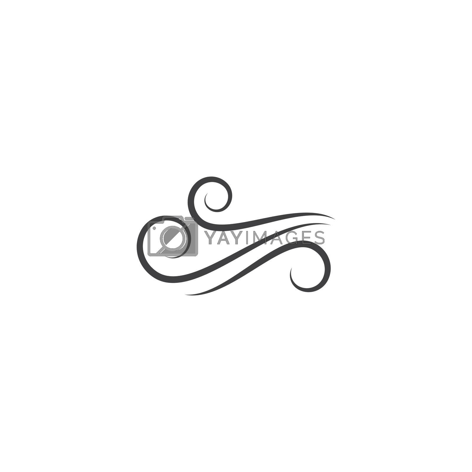 Royalty free image of Wind icon vector  by awk