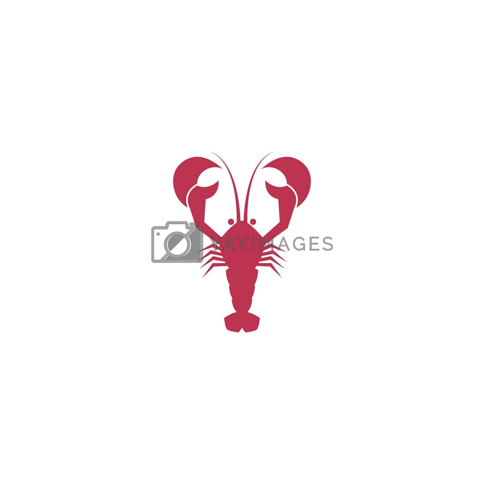 Royalty free image of Lobster logo  by awk