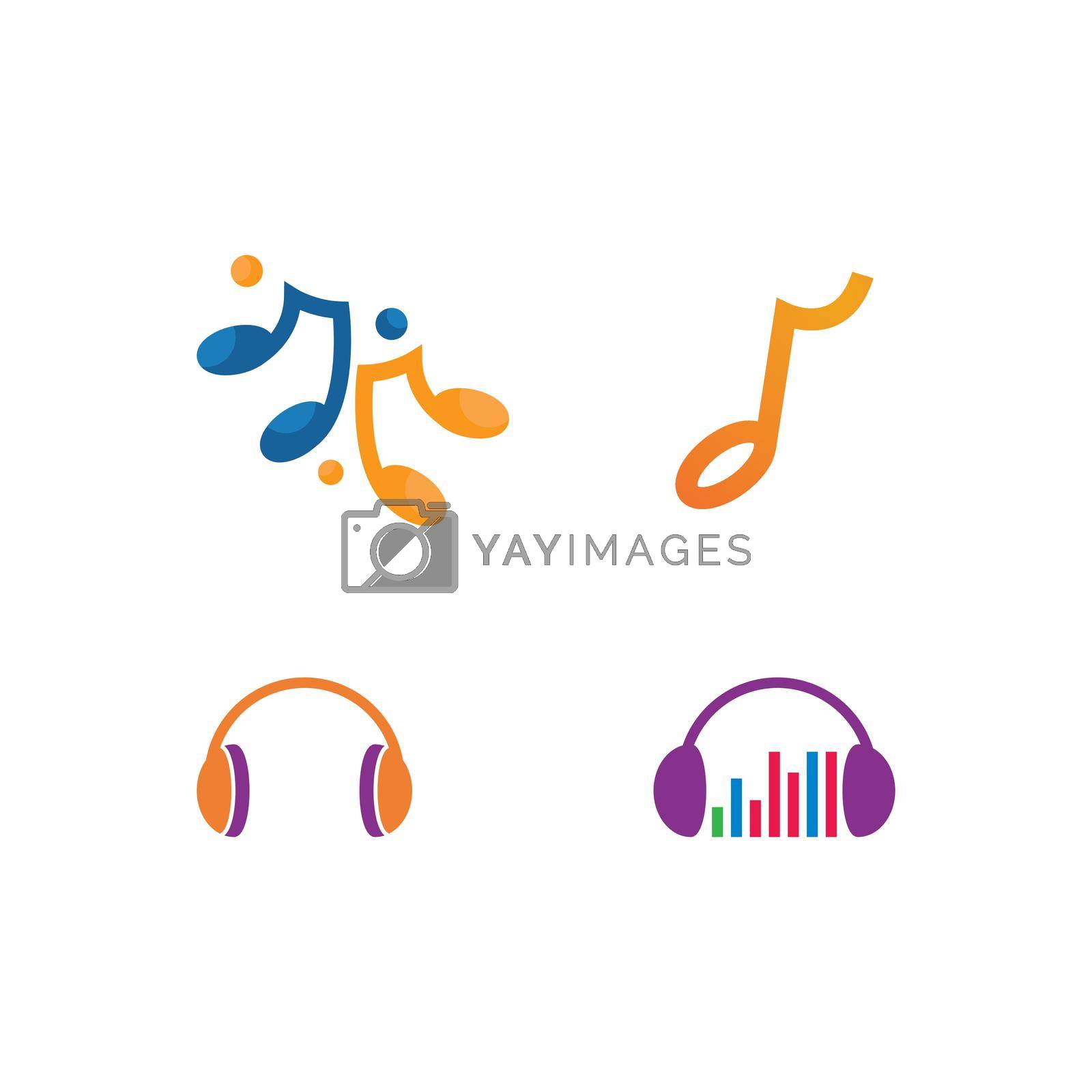 Royalty free image of Music note by awk