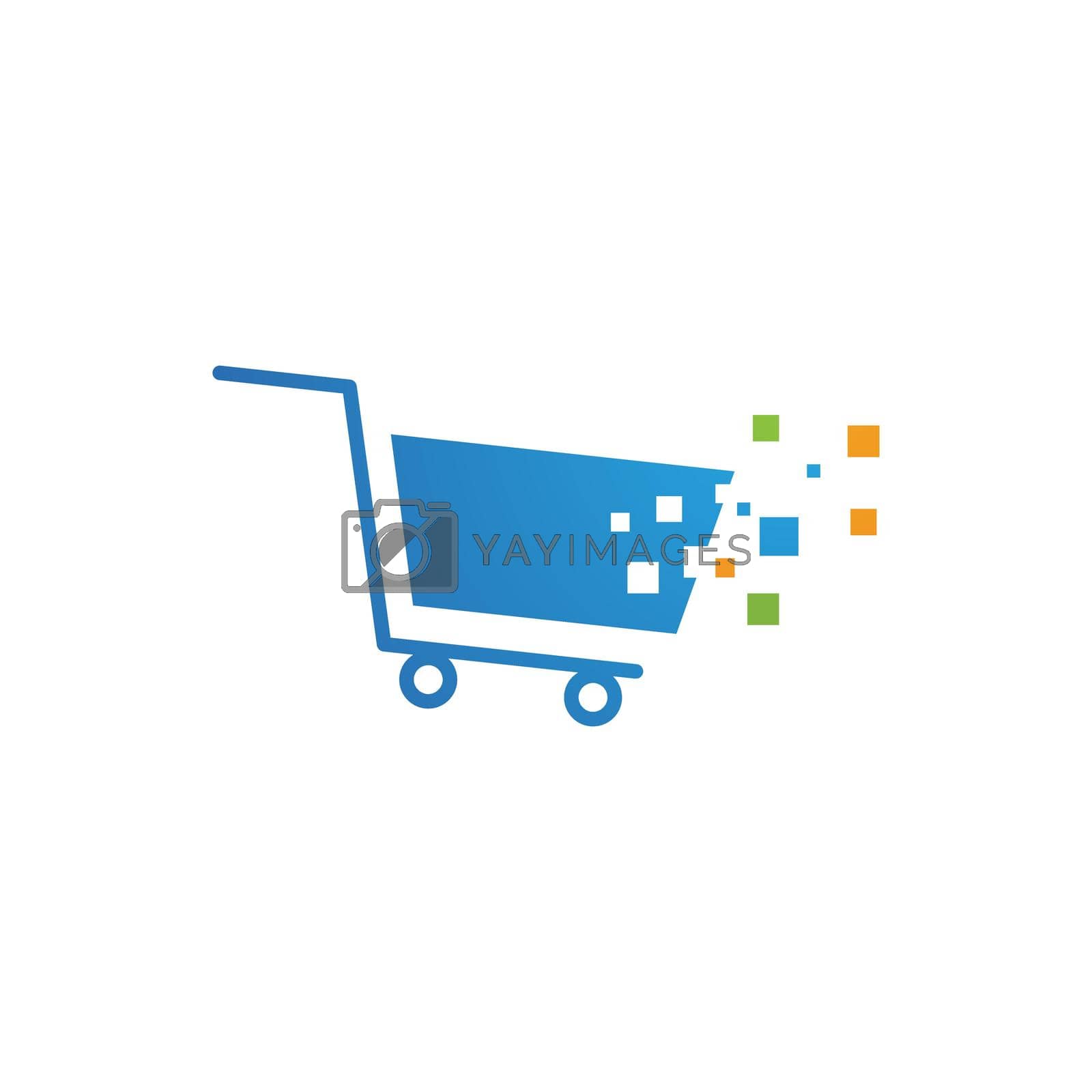 Royalty free image of Trolley icon by awk