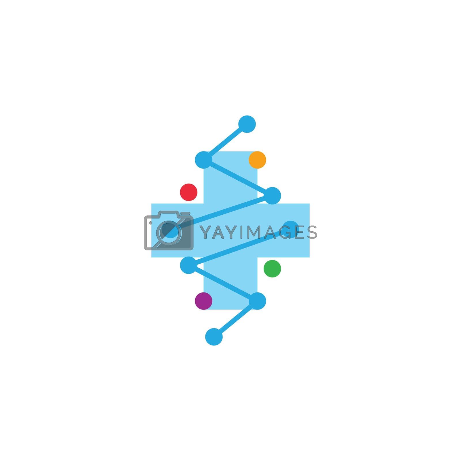 Royalty free image of DNA illustration vector by awk