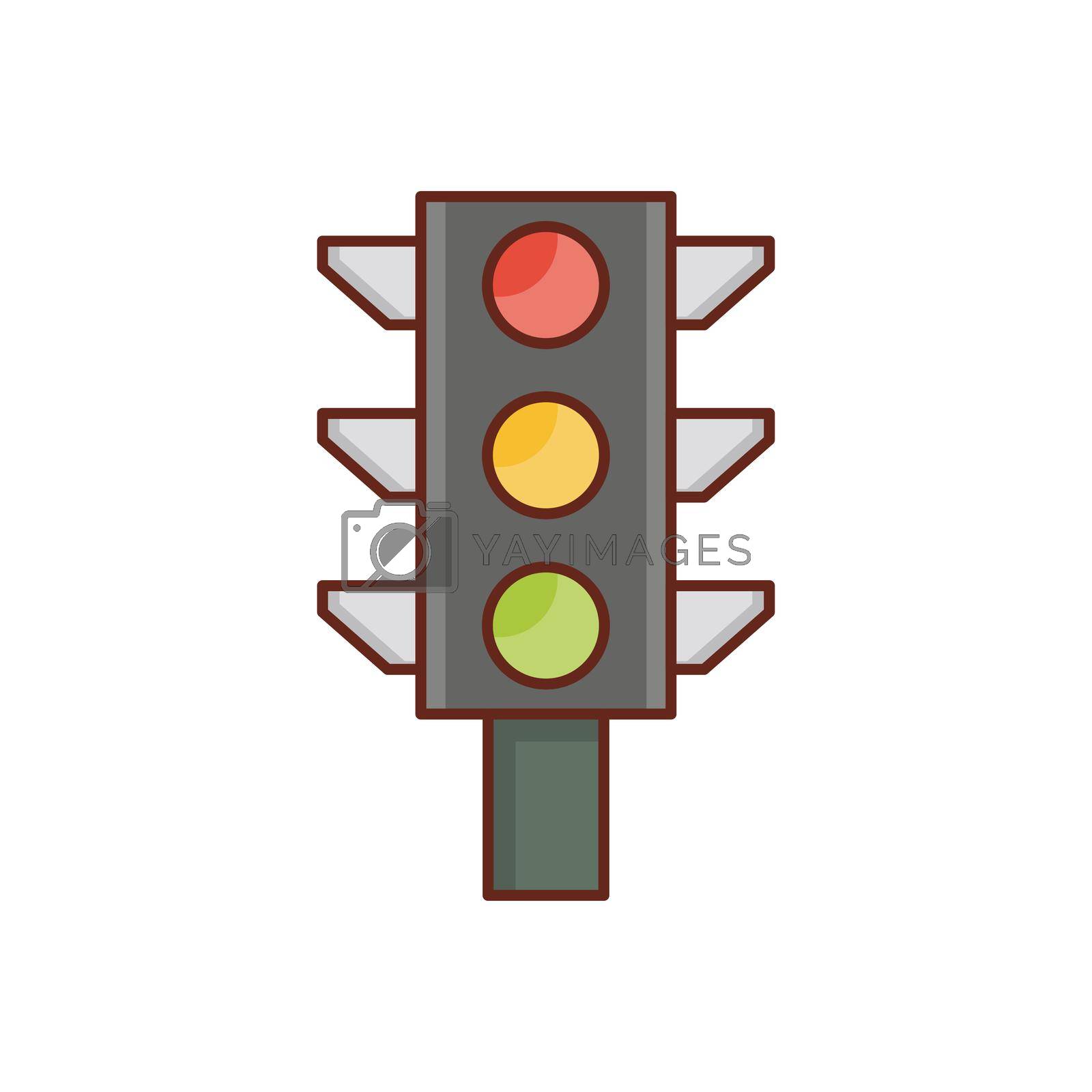 Royalty free image of traffic  by FlaticonsDesign