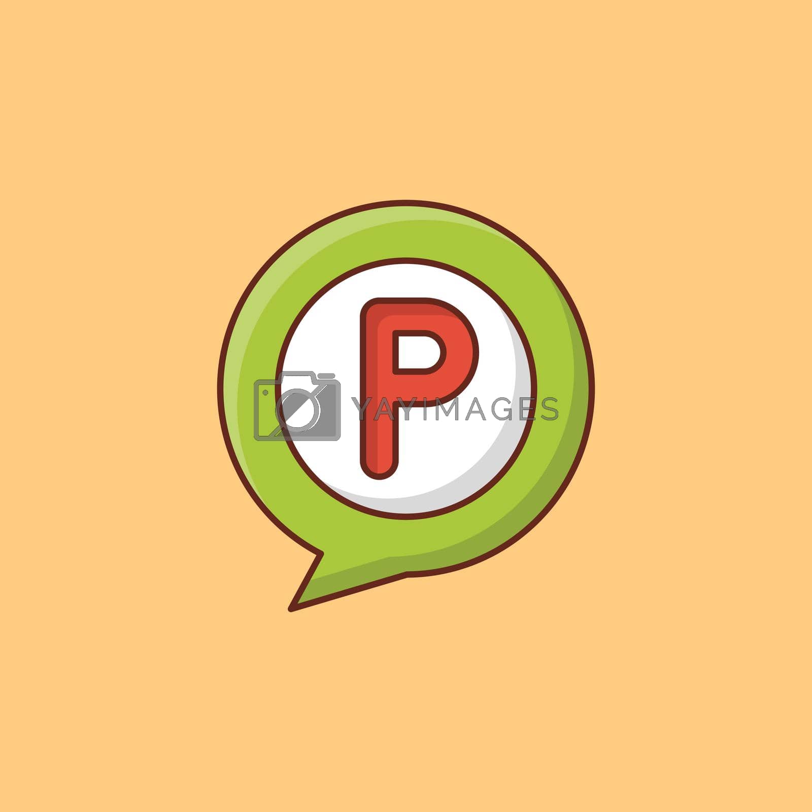 Royalty free image of parking by FlaticonsDesign
