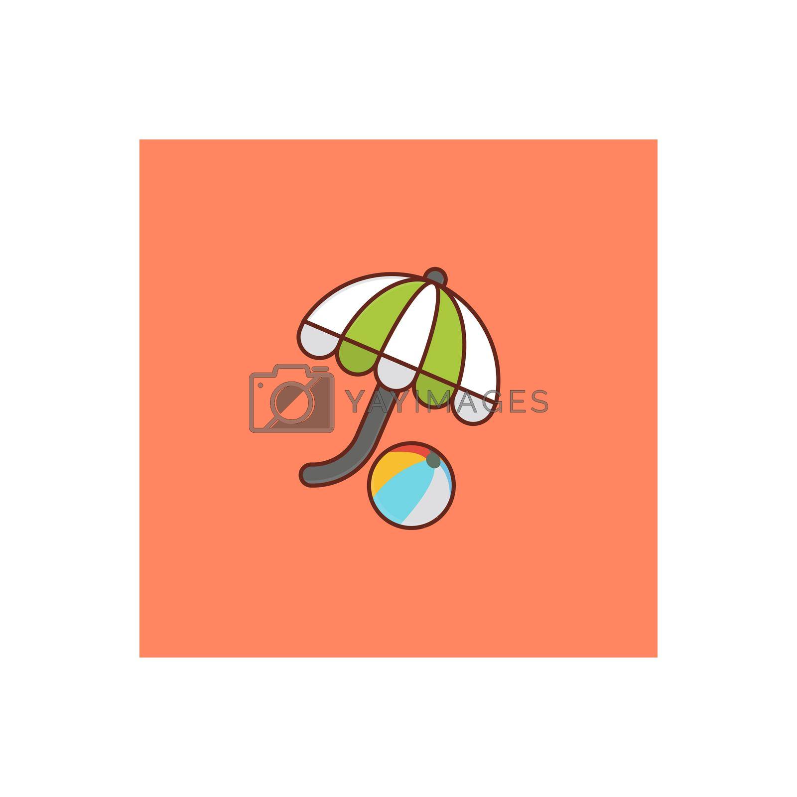 Royalty free image of umbrella  by FlaticonsDesign