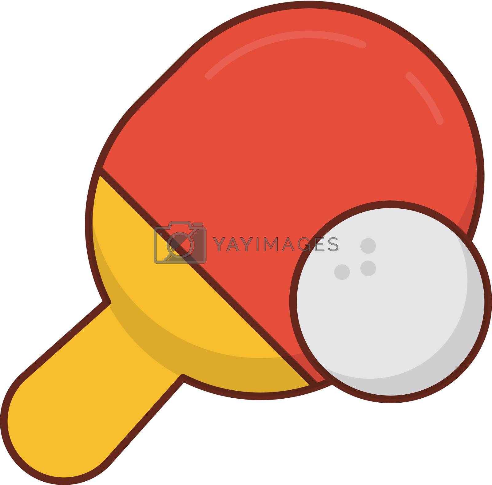 Royalty free image of ping pong by FlaticonsDesign