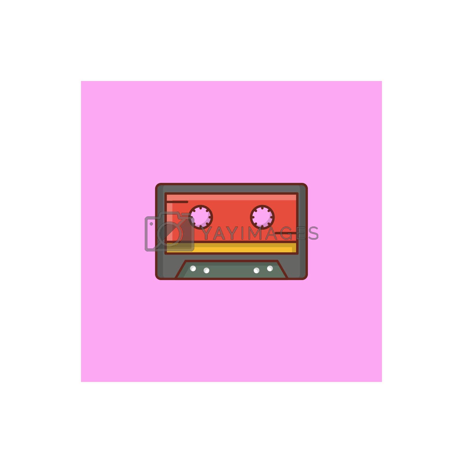 Royalty free image of cassette by FlaticonsDesign
