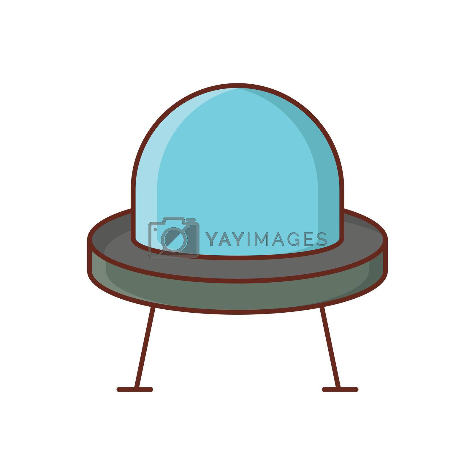 Royalty free image of spaceship by FlaticonsDesign