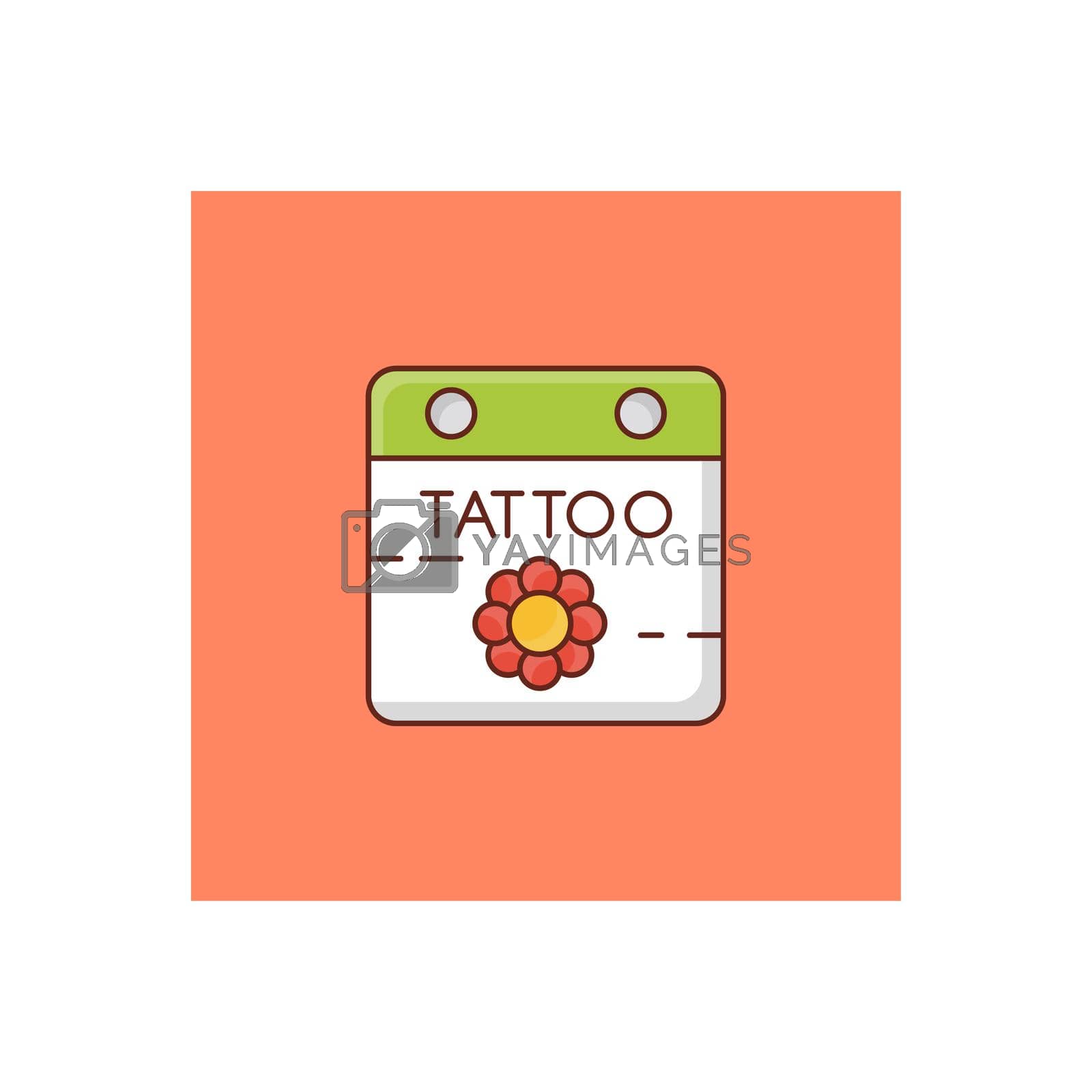 Royalty free image of tattoo by FlaticonsDesign