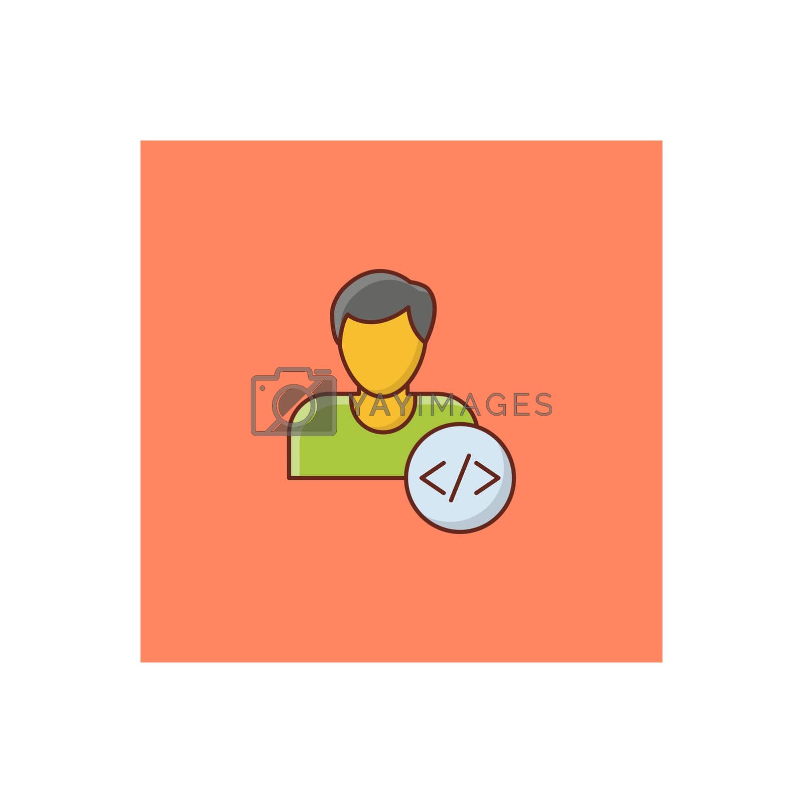 Royalty free image of coding by FlaticonsDesign