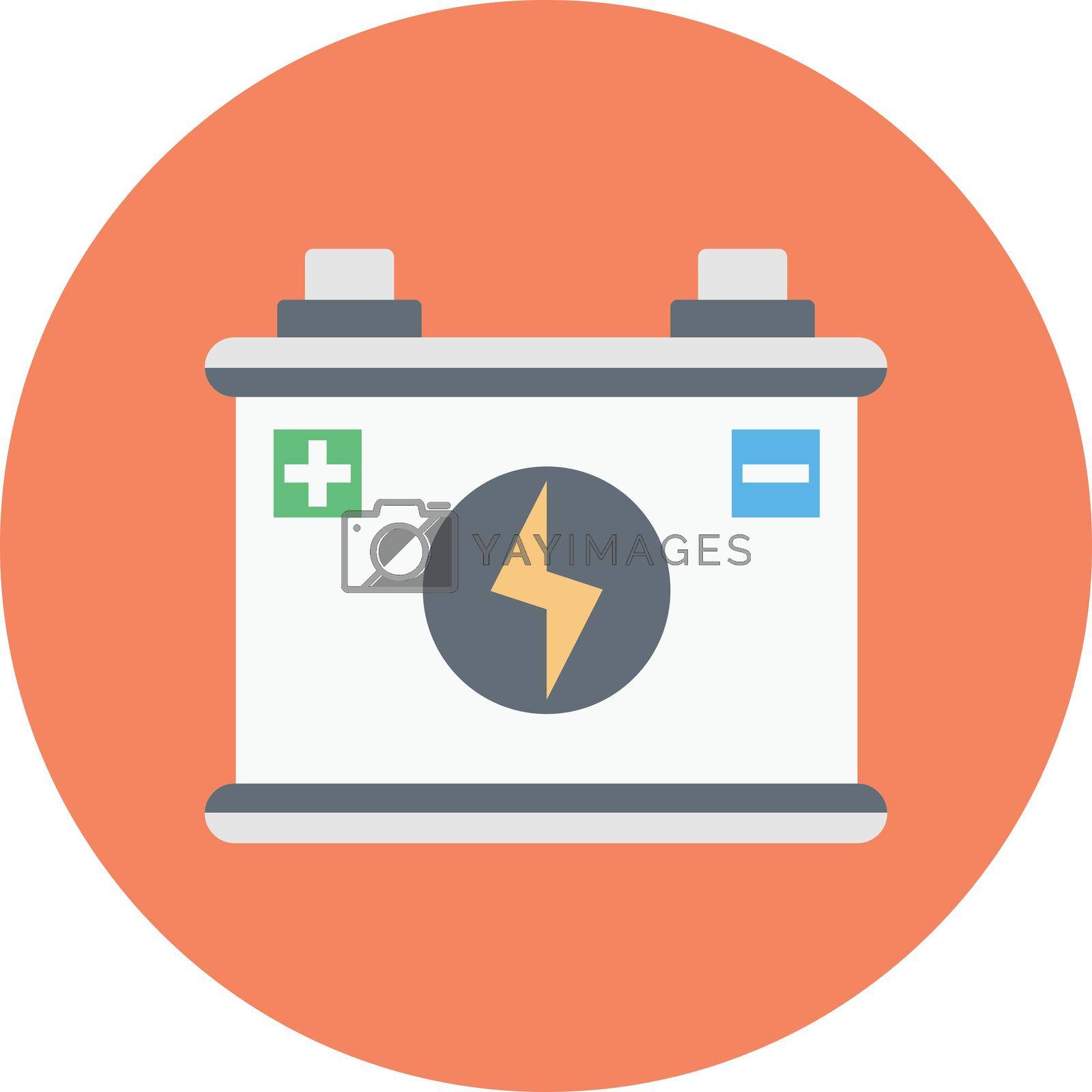 Royalty free image of battery by FlaticonsDesign