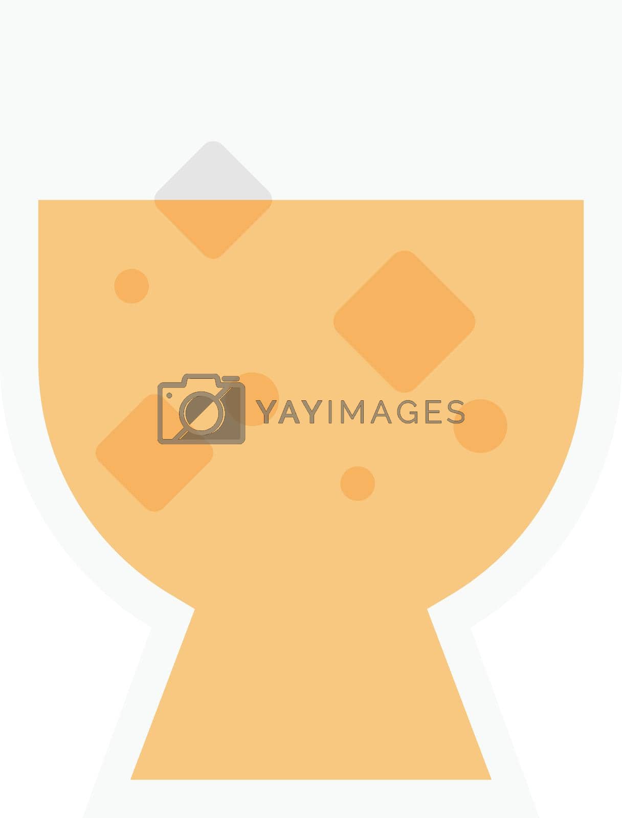drink vector flat colour icon